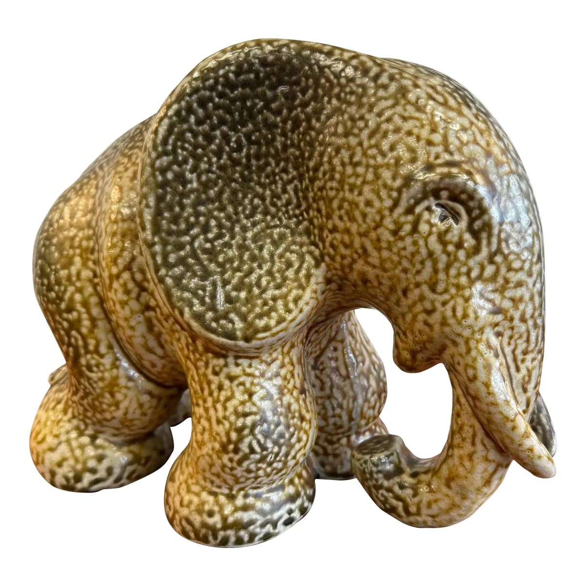 1950’s German Studio Ceramic Elephant by Elfreide Balzar-Kopp for Westwald Art Pottery