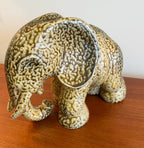 1950’s German Studio Ceramic Elephant by Elfreide Balzar-Kopp for Westwald Art Pottery