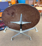1960s Charles & Ray Eames for Herman Miller White Laminate Aluminum Base Coffee Table
