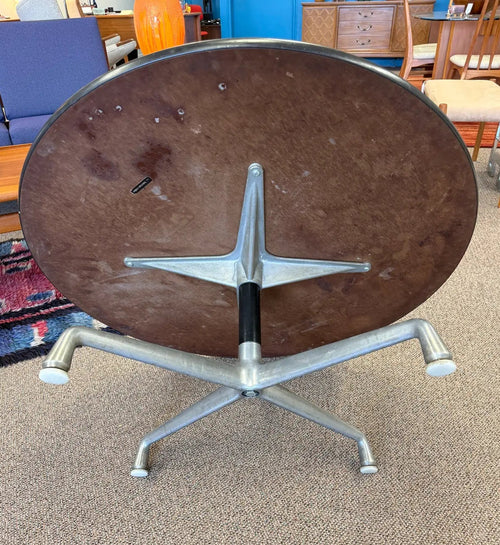 1960s Charles & Ray Eames for Herman Miller White Laminate Aluminum Base Coffee Table