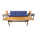 1960s Danish Teak Coffee Table Designed by Grete Jalk for Poul Jeppesen Denmark