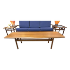 1960s Danish Teak Coffee Table Designed by Grete Jalk for Poul Jeppesen Denmark