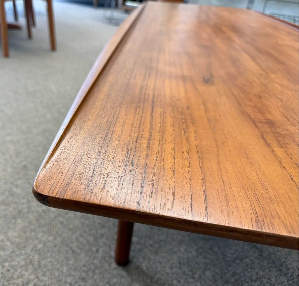 1960s Danish Teak Coffee Table Designed by Grete Jalk for Poul Jeppesen Denmark