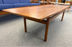 1960s Danish Teak Coffee Table Designed by Grete Jalk for Poul Jeppesen Denmark