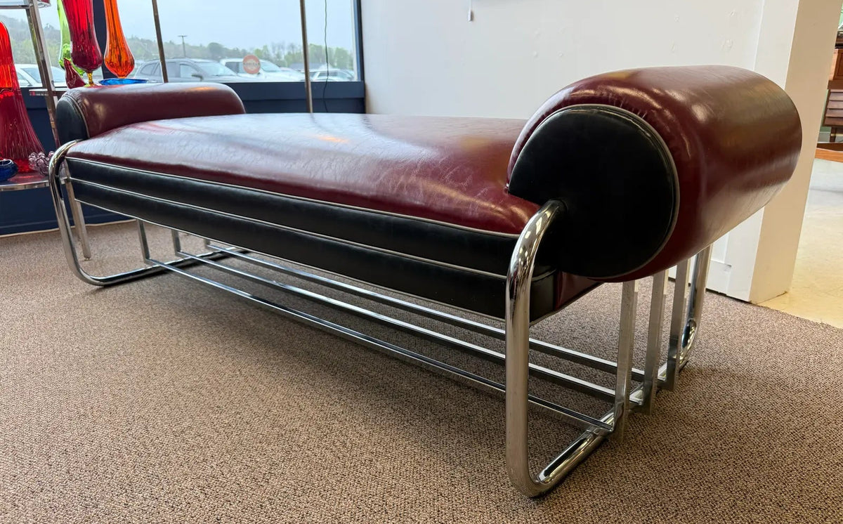 1980’s Donald Deskey Inspired Stream Line Modern Six Piece Seating Group