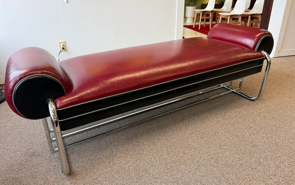 1980’s Donald Deskey Inspired Stream Line Modern Six Piece Seating Group