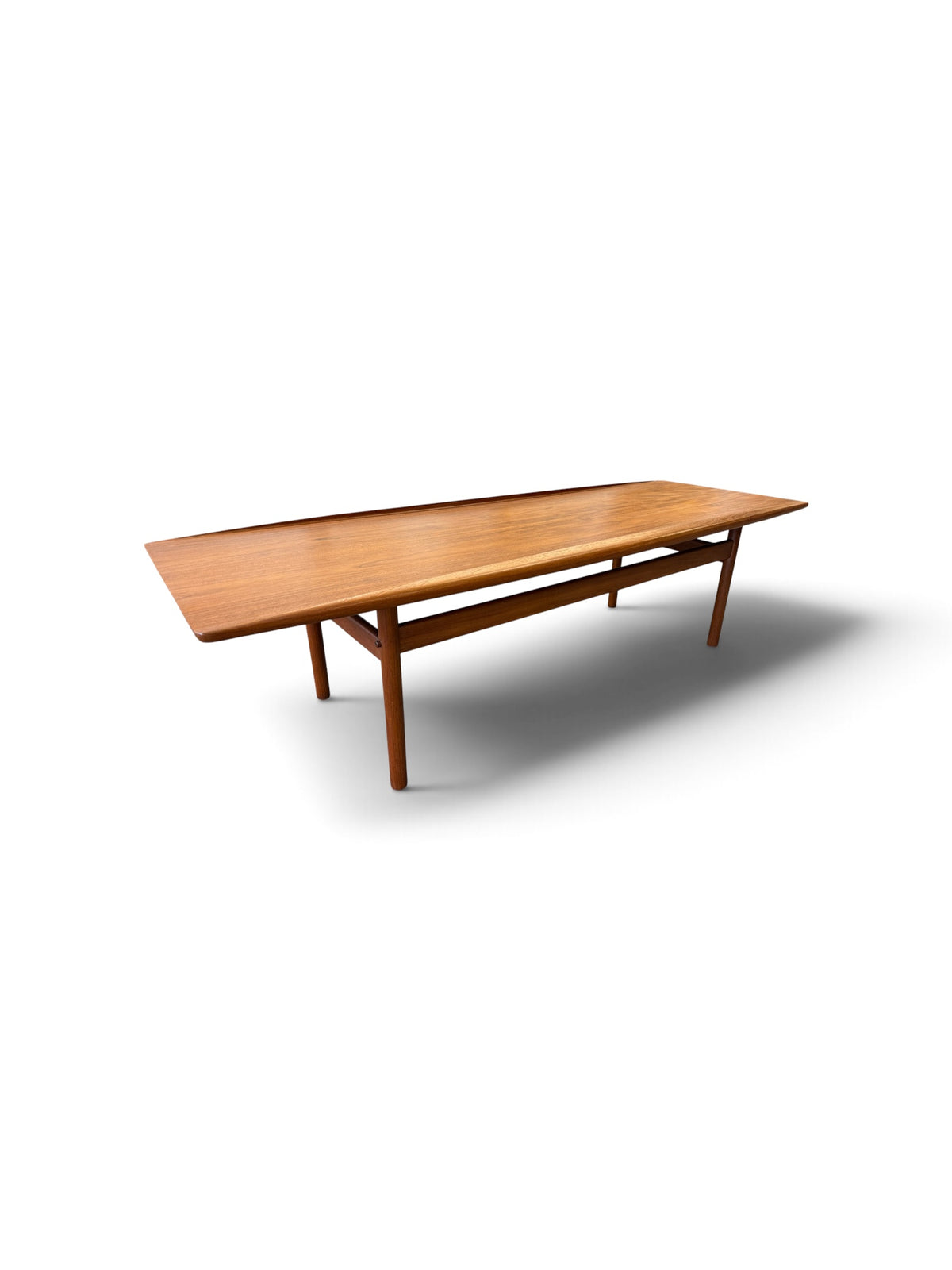 1960s Danish Teak Coffee Table Designed by Grete Jalk for Poul Jeppesen Denmark