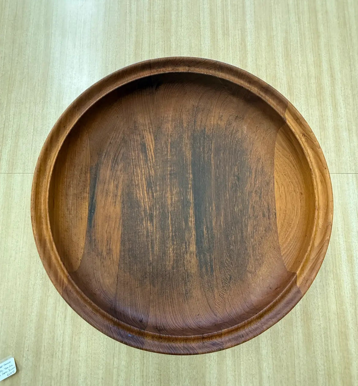 Large 1960’s Henning Koppel Teak Bowl for Georg Jensen