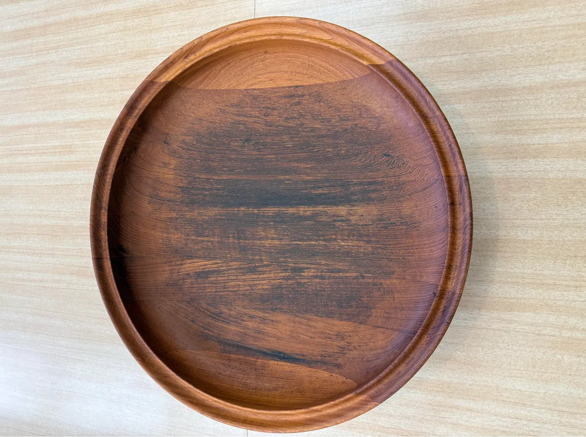 Large 1960’s Henning Koppel Teak Bowl for Georg Jensen