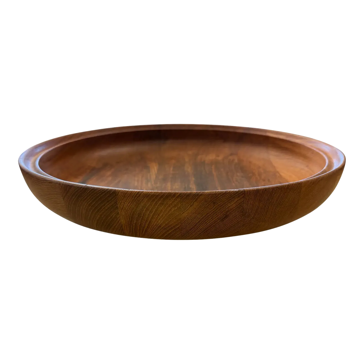 Large 1960’s Henning Koppel Teak Bowl for Georg Jensen