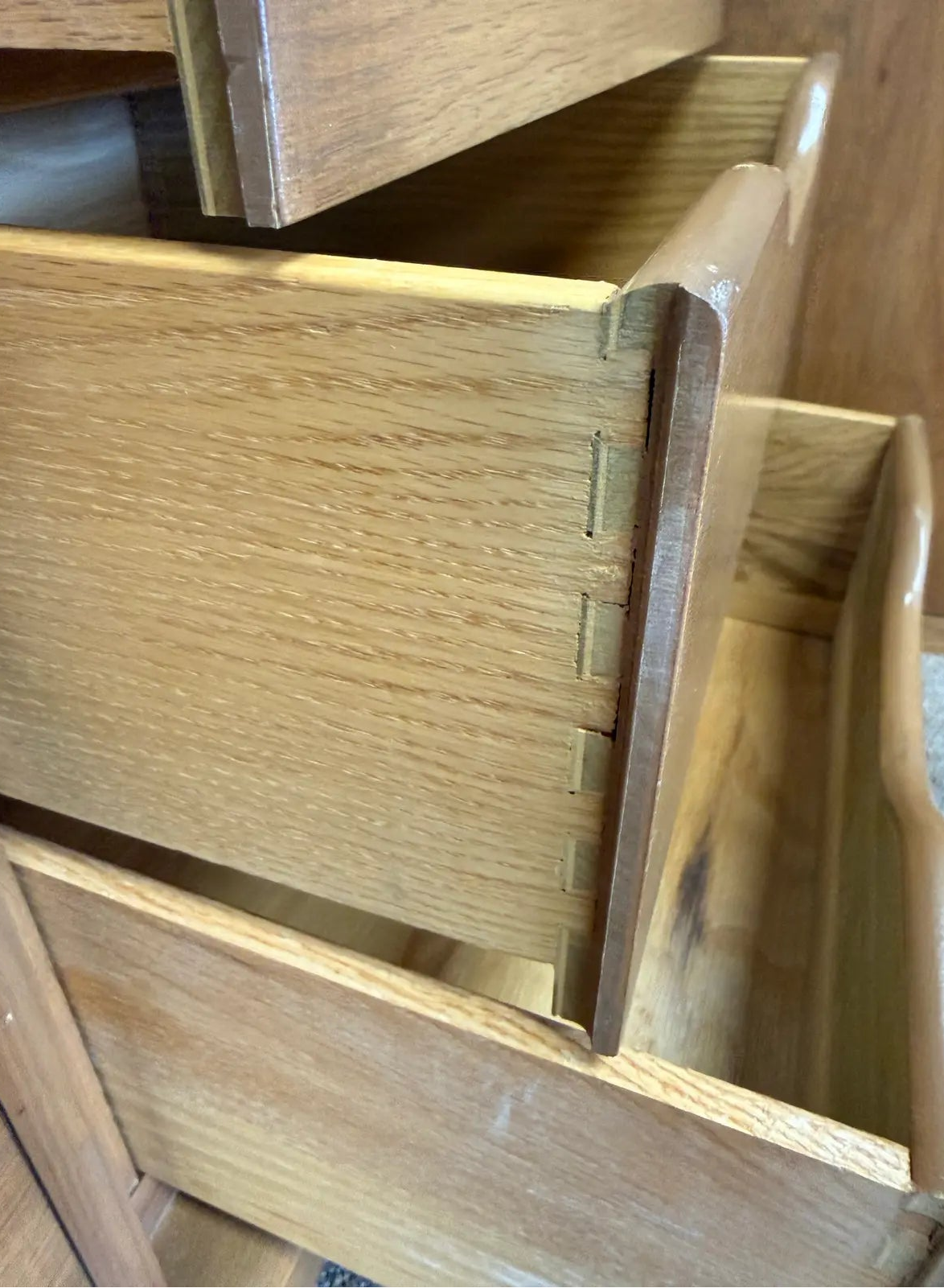 Mid Century Modern Walnut 9 Drawer by United Furniture Company