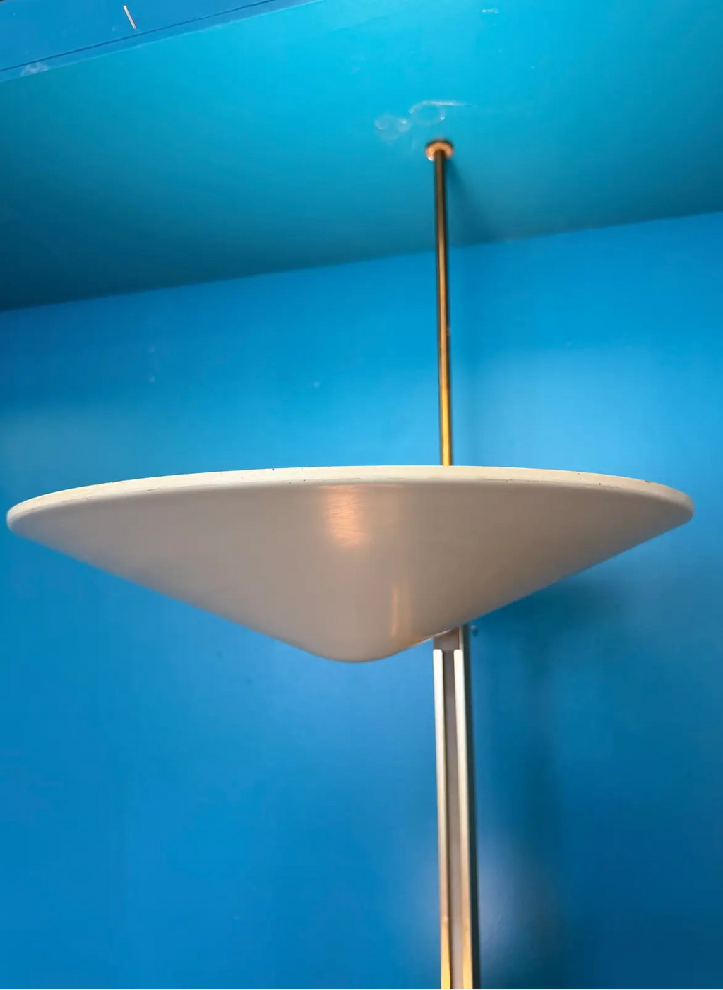 Rare 1950’s Lightolier Lytespan Tension Pole Lamp Designed by Gerald Thurston